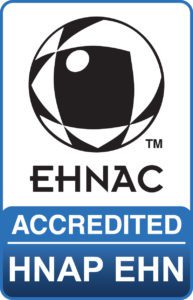 EHNAC Accredited HNAP EHN certification badge