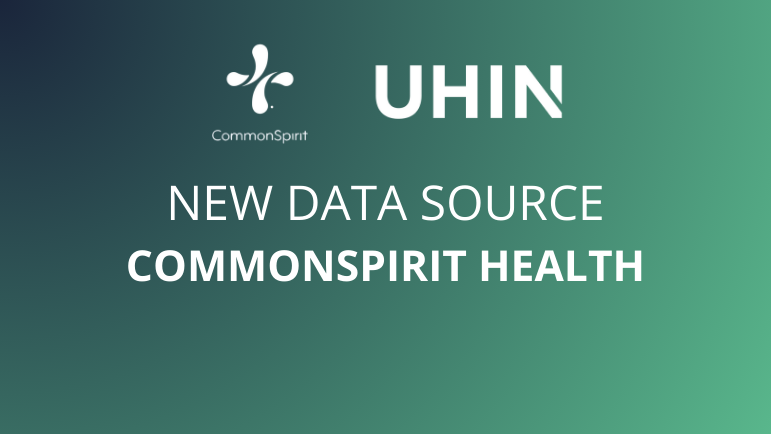 New CHIE Data Source: CommonSpirit Health