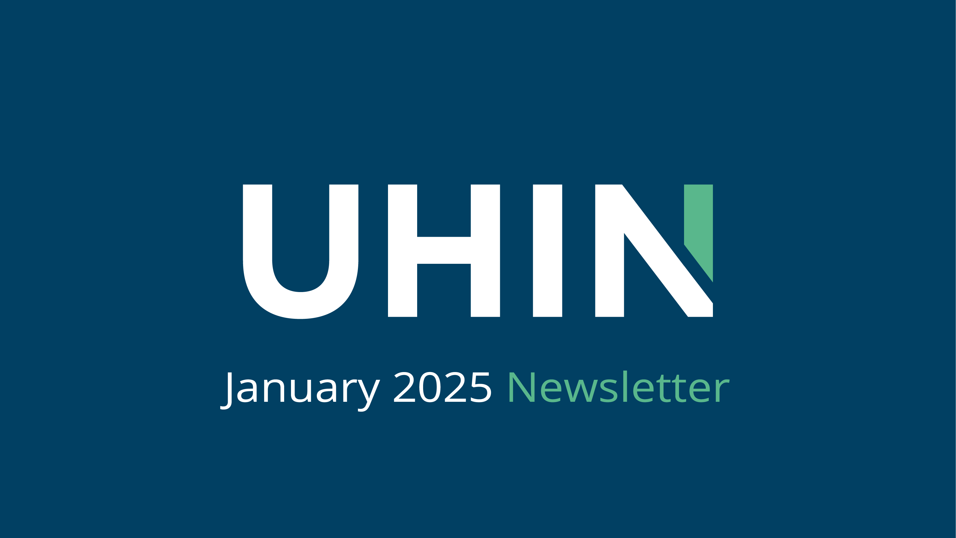 Newsletter: January 2025 Issue