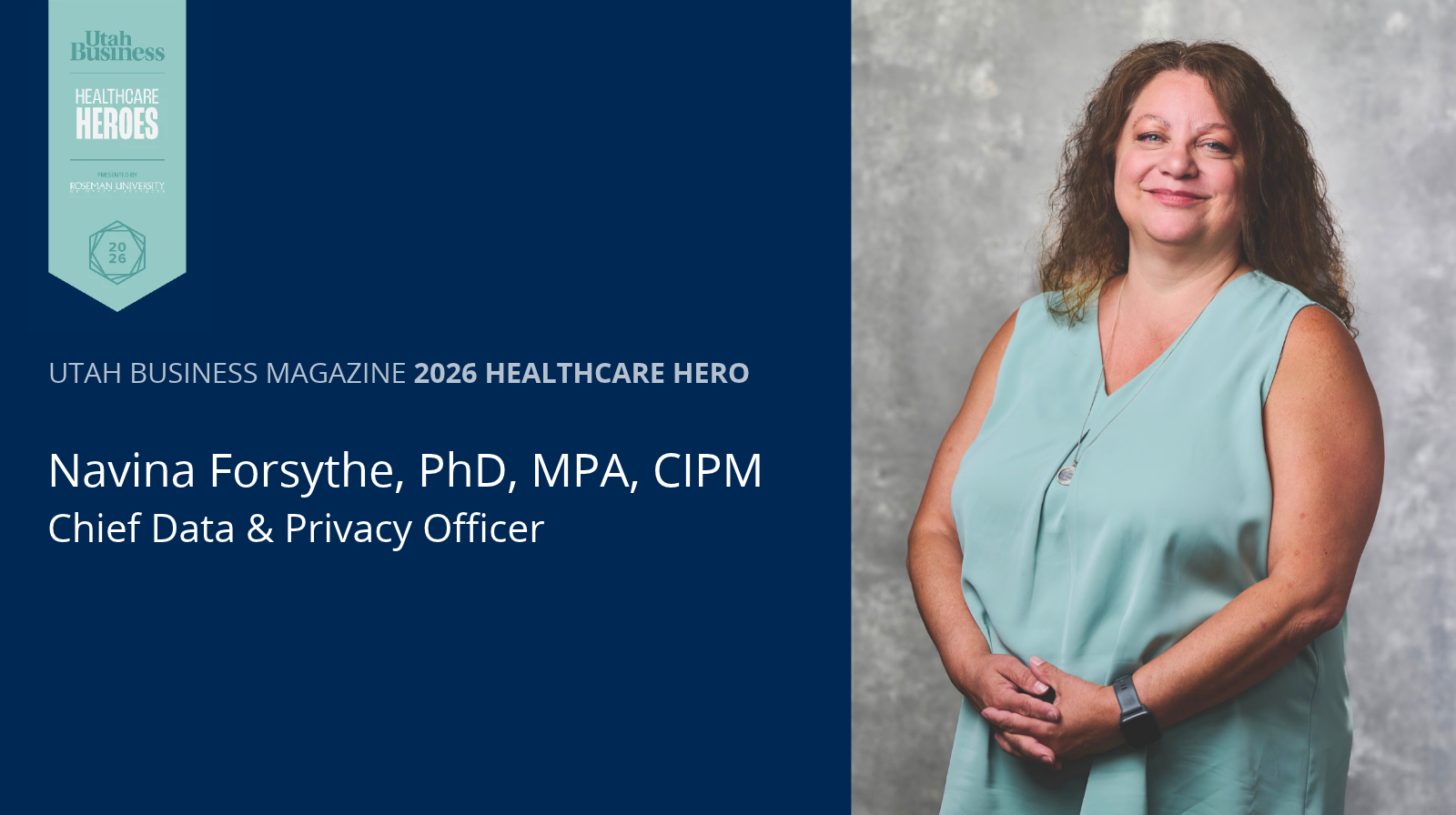 Neutral by Design: Why UHIN’s Navina Forsythe is a 2026 Utah Business Healthcare Hero